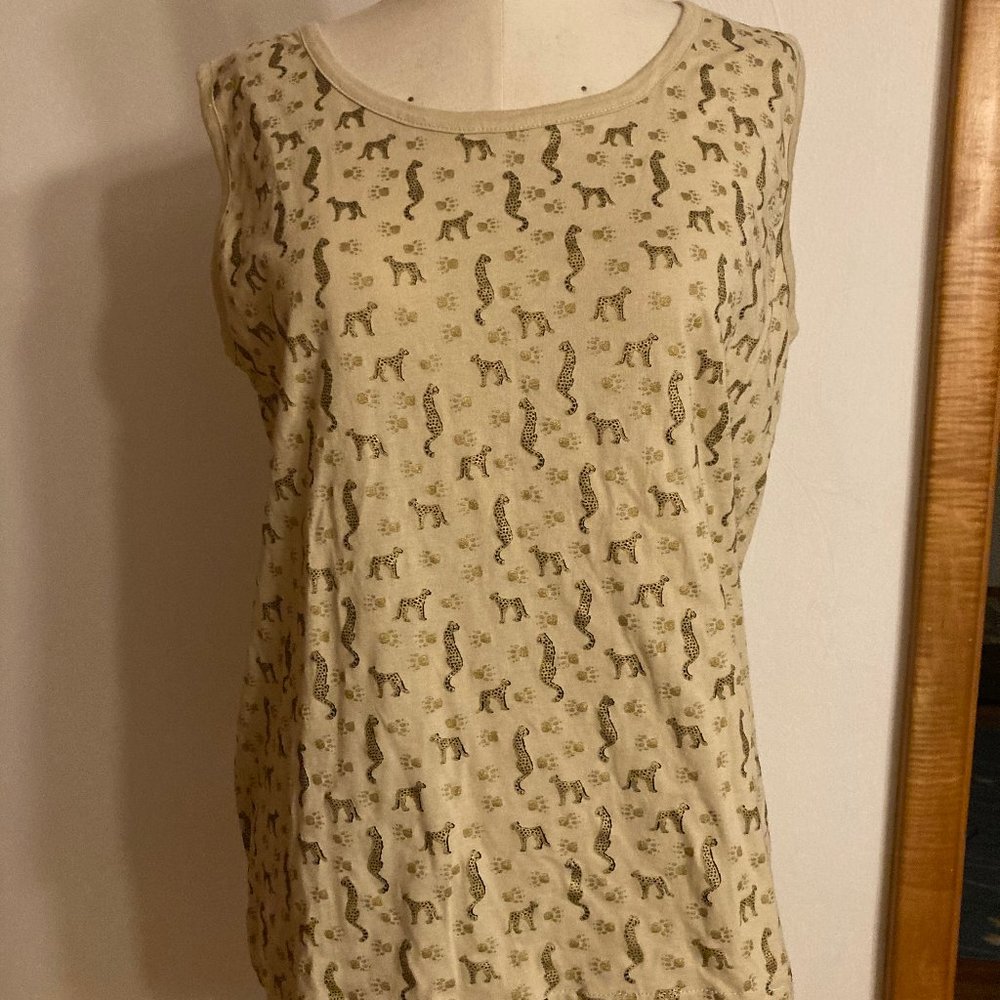 Endangered Wildlife Trust Pugs Cheetah Print Camivest WWF for Nature